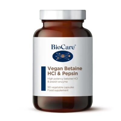 Vegan Betain HCi & Pepsin 90caps (BioCare)