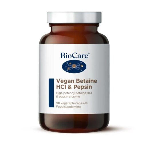 Vegan Betain HCi & Pepsin 90caps (BioCare)