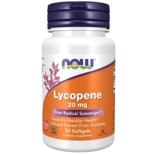 Lycopene 20mg 50soft gels (Now)