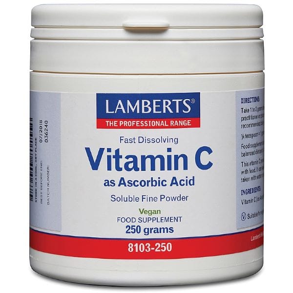 Ascorbic Acid Powder (250g) (Lamberts)